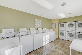 Washers and dryers